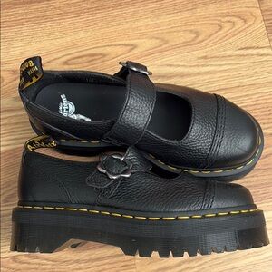 Dr. Martens Black Mary Jane Shoes